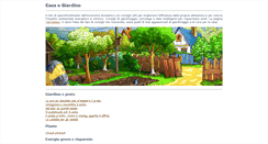 Desktop Screenshot of casaegiardino.neversleep.it